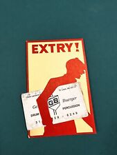 Vintage Paper Business Card Holder Promotional Lithograph Diecut Paperboy Peaky picture