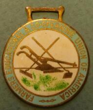 Farmers Educational CO-OP Union of America Watch Fob Sh1A-2-32#37 picture