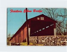 Postcard Fiddler's Elbow Bridge Pennsylvania USA picture