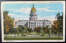 Vintage Postcard 1915-1930 State Capitol, Denver, Colorado picture