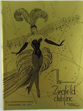 The Ziegfeld Club Inc. Barbra Streisand Anniversary Ball Program November 7 1975 picture