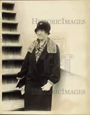 1926 Press Photo Miss May Langhorne, cousin of Lady Astor, on S.S. Mauretania picture