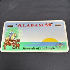 Alabama Stewards If The Land Cattlemen’s Association Blank License Plate  picture