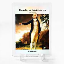 CHEVALIER DE SAINT-GEORGES Art Card Holo Figures GleeBeeCo 1787 Painting #CH17 picture