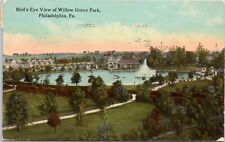 Aerial View, Willow Grove Amusement Park Philadelphia Pennsylvania 1913 Postcard picture