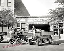 Photograph of the 4 Wheel Drive Company Trucks Menominee Sales Year 1927c   8x10 picture