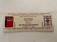 c.1930's Barton's All Purpose Salt Barton Salt Co. Hutchinson Kansas Ink Blotter picture