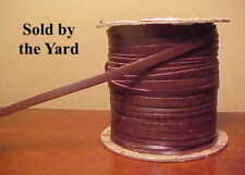 BRANDY (BROWN) Kangaroo Leather Lace (Lacing) in 3/16 Inch Width - SOLD BY YARD picture