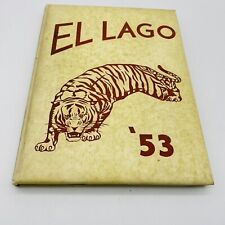 1953 Lake ELSINORE HIGH SCHOOL Original Yearbook California El Lago picture