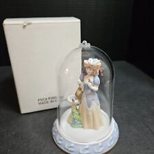 Avon 1998 Mrs. Albee Miniature Figurine President's Club Award With Dome picture