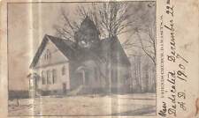 DAMASCUS Ohio postcard Mahoning Columbiana County Friends Church 1907 picture