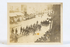 Military Parade Album Photo 1910's New England Street Parade 3x4 Photograph picture