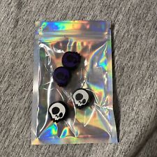 Maniac EDC “Glow White” & “Ultra Violet” PVC Skull Beads picture