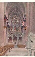 Washington D.C., Washington Cathedral Interior Mount St. Alban Church, Postcard picture