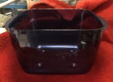 Tupperware Blue Square Container 4.5 inches Tall No Lid picture