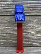 Vintage Pez Dispenser Disney Pixar Cars Hudson Hornet Blue Car Red Base Foot picture