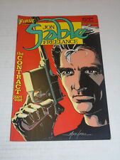 JON SABLE FREELANCE #22 (1985) The Contract, Safari Sketchbook, First Publishing picture
