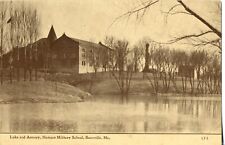Lake and Armory, Kemper Military School, Boonville, Mo. Missouri Postcard picture