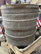 Vintage Geerpres Galvanized Metal Industrial 8 Gallon Bucket picture