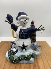 Rare NFL Forever Collectibles LE Dallas Cowboys Bobble Snowman Figure #716/2004 picture