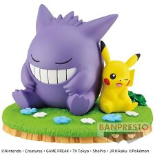 Gengar and Pikachu Bandai Pokemon Collectible Statue Model Figure from Japan picture
