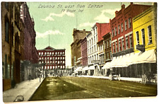 Postcard Columbia St. West from Calhoun, Fort Wayne, Indiana B2 picture