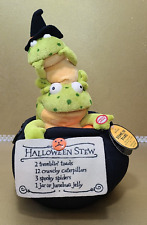 Hallmark Halloween Animated Plush Toy 2008 Frogs Sing Vibrates Tremblin' Toads picture