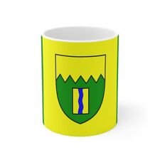 Flag of Kimberley British Columbia Canada - White Coffee Cup 11oz picture