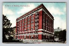 Portland OR-Oregon, YMCA Building, Exterior, c1913, Vintage Postcard picture