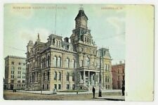 Muskingum County Court House Zanesville Ohio A.C. Bosselman Postcard 9119 picture