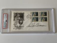 LeRoy Neiman Signed Autograph Mary Cassatt 1966 First Day Cover PSA DNA j2f1c picture