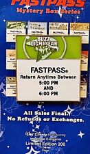 WDI Fast Pass Buzz Lightyear Toy Story Pixar LE Disney Pin HTF picture