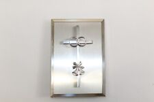 Wedding Anniversary Frame 25 Year Anniversary Set with Crucifix Stainless Steel picture