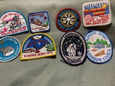 (103)  Boy Scouts -  Klondike Derby event patches - lot of 8-patches picture
