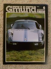 1980 Gmund “Gmünd” Porsche Magazine, No 6, 6th Issue VERY RARE Long Out Of Print picture
