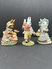 Lot Of 3 Resin Figurines - International Resourcing’s Victorian Coll.  1994 #113 picture
