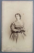 1860s Gurney & Son Autograph Kate Dennin NY Actress Cdv Kat Dennings Look-A-Like picture