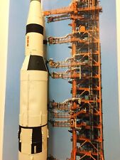APOLLO 11 17 Star saturn v launch tower  Trek Computer  model space prop NEW picture