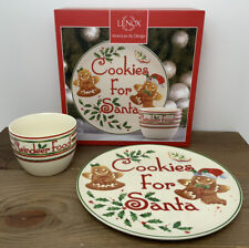 Vintage Lenox Cookies for Santa Set, Reindeer Food, Countdown til' Christmas NEW picture
