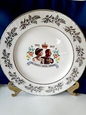 Queen Elizabeth II & Prince Philip Plate Silver Jubilee 1952 - 1977 10