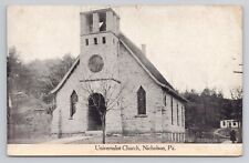 Universalist Church Nicholson Pennsylvania c1907 Antique Postcard picture