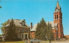 Gaylord MI Michigan St Mary's Church Upper Peninsula Catholic Vtg Postcard U7 picture