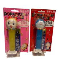 DORAEMON DORAMI Gum Case Dispenser LOTTE NEW Vintage Japan Blue Berry Japanese picture