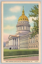 Postcard West Virginia State Capital, Charleston Posted 1949 picture