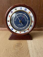 Vintage Airguide Barometer with Nautical Signal Flags & Local Altitudes Setting picture