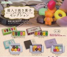 Boxed baked sweets selection Mascot Capsule Toy 5 Types Full Comp Set Gacha New picture