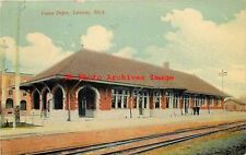 MI, Lansing, Michigan, Union Railroad Depot, Exterior, Canaan Co No 2905 picture