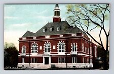 Concord NH-New Hampshire, City Hall, Antique, Vintage Souvenir Postcard picture