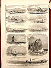 ILLUSTRATED LONDON NEWS 1875, Nov. 20, pp. 507-508, Red Sea picture