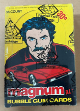1983 Donruss Magnum PI Unopened Wax Box BBCE Sealed Authentic 36 packs picture